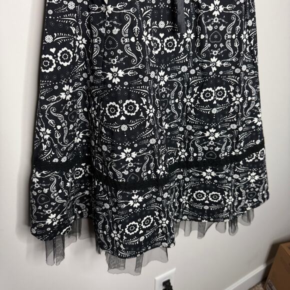 Book Of Life Hot Topic Womens Dress Small Halter Swing Grunge Goth Whimsigoth - Picture 4 of 7